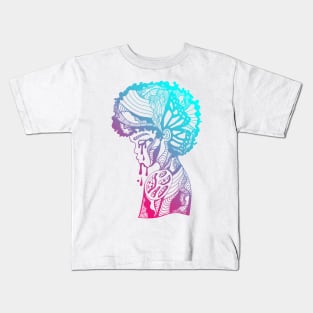 Dual Color Beauty In struggle Kids T-Shirt